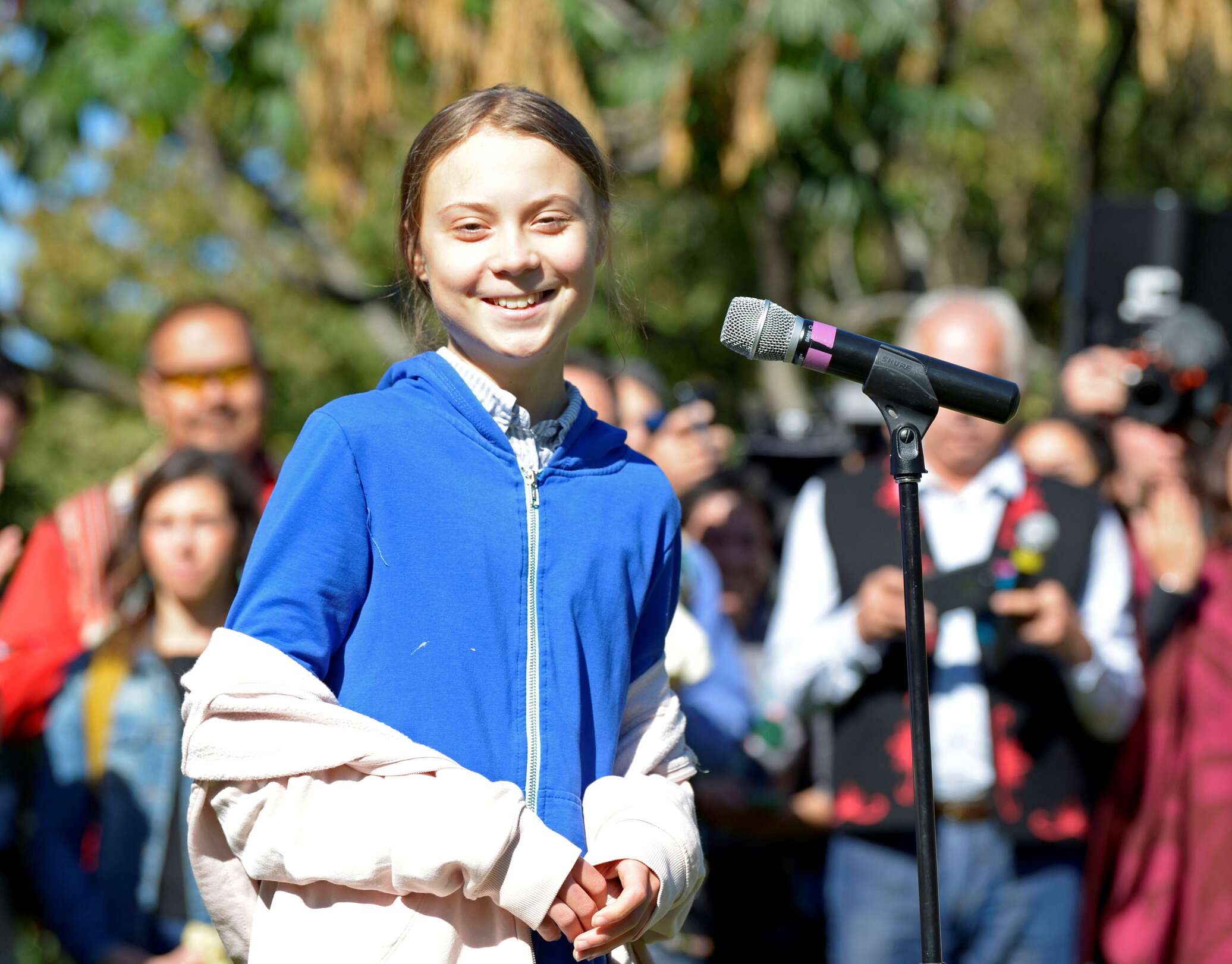 Greta Thunberg Singing