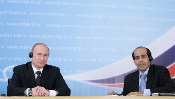 Рабочий визит премьер-министра РФ Владимира Путина в Республику Индия Рабочий визит Владимира Путина в Республику Индия