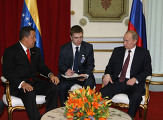 Владимир Путин и Уго Чавес провели двустороннюю встречу