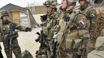Французские солдаты в Афганистане