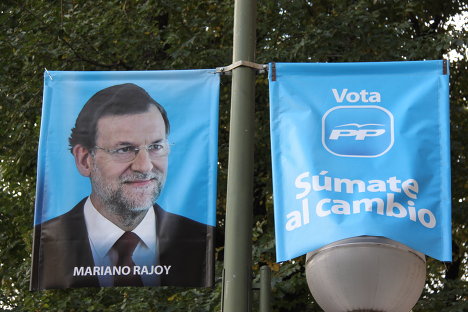 Кандидат на пост главы правительства  от оппозиционной Народной партии Испании Мариано Рахой