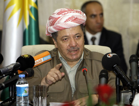 Президент Иракского Курдистана Масуд Барзани