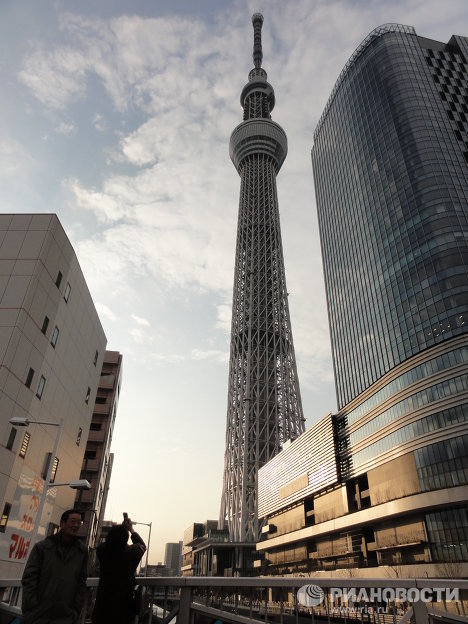 Открытие самой высокой в мире телебашни Tokyo Sky Tree