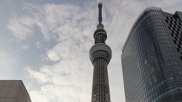 Открытие самой высокой в мире телебашни Tokyo Sky Tree