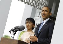 Барак Обама в Мьянме