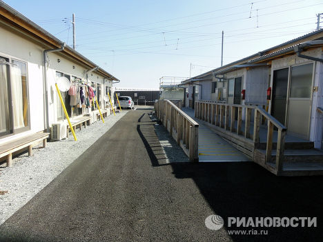 Фукусима: временные дома для тех, кто два года назад потерял свое жилье