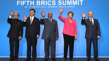 Лидеры стран-участниц саммита БРИКС