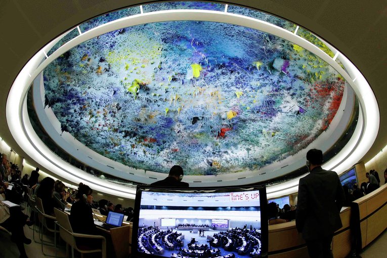 Заседание Совета ООН по правам человека по ситуации в Сирии