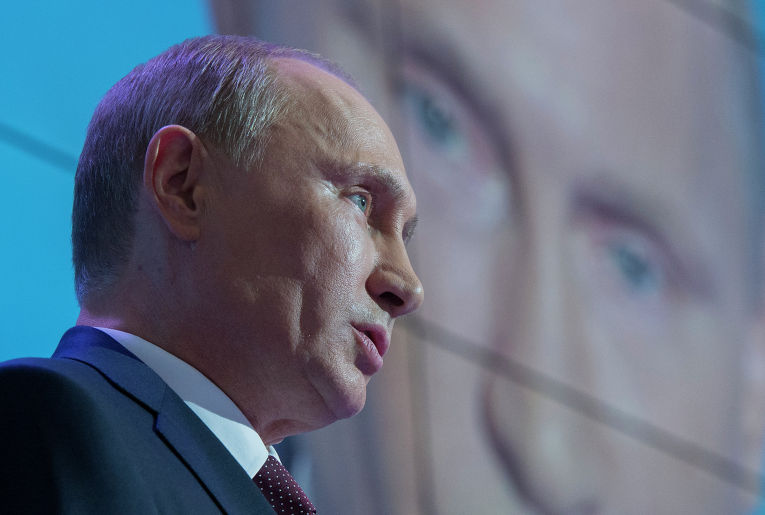 Владимир Путин на заседании дискуссионного клуба "Валдай"