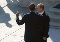 Президент России Владимир Путин и Президент Соединенных Штатов Америки Барак Обама