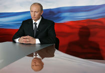 Президент РФ В.Путин выступил с телеобращением Владимир Путин выступает с телеобращением, 2007 год