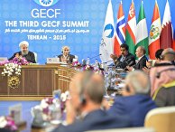 Владимир Путин на саммите глав государств и правительств стран-участниц Форума стран-экспортеров газа (ФСЭГ) в Тегеране