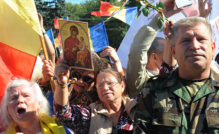 Акции протеста в Кишинёве