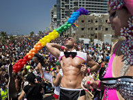 Ежегодный гей-парад в Тель-Авиве