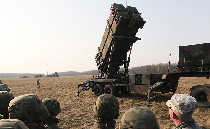 ЗРК MIM-104 «Пэтриот» во время совместных американско-польских учений в Сохачеве