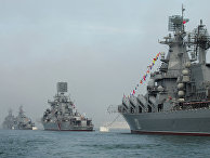 Парад кораблей Черноморского Флота России в Севастополе Парад кораблей Черноморского Флота России в Севастополе