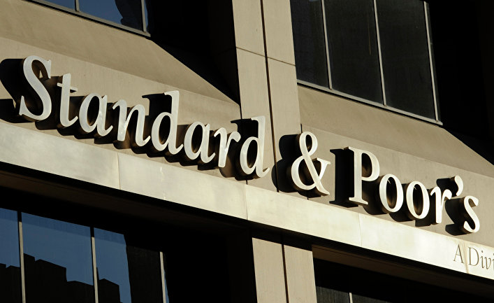 Здание штаб-квартиры рейтингового агентства Standard & Poors в Нью-Йорке, США