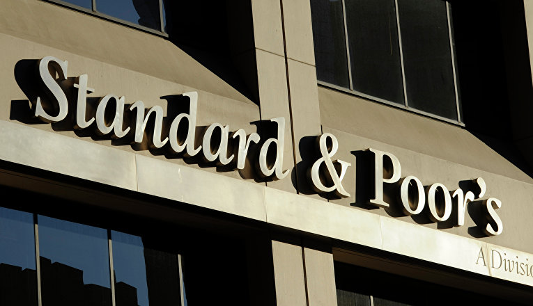 Здание штаб-квартиры рейтингового агентства Standard & Poors в Нью-Йорке, США