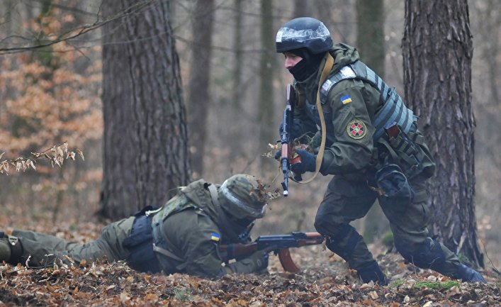Подготовка пехоты Нацгвардии Украины по методике НАТО