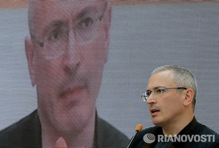 Бывший глава нефтяной компании «ЮКОС» Михаил Ходорковский
