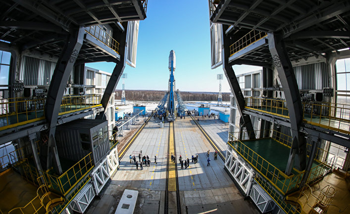 «Сухой вывоз» ракеты «Союз-2.1а» на космодроме «Восточный» в Амурской области