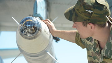 Лазерная боевая часть ракеты класса "Воздух-земля". Архивное фото.