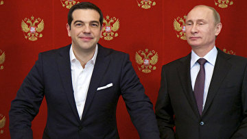 Визит премьер-министра Греции Алексиса Ципраса в Москву