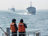 Норвежские моряки во время учений НАТО в Балтийском море Норвежские моряки во время учений НАТО в Балтийском море