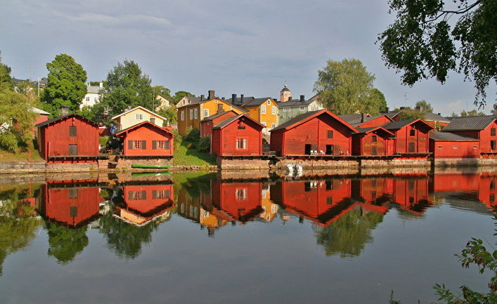 Порвоо — небольшой город в Финляндии