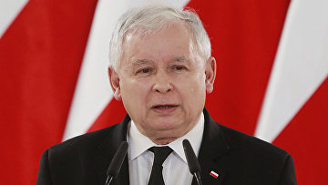 Лидер партии партии «Право и Справедливость» Ярослав Качиньский