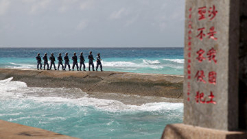 Народно-освободительной армии Китая на архипелаге Спратли в Южно-Китайском море