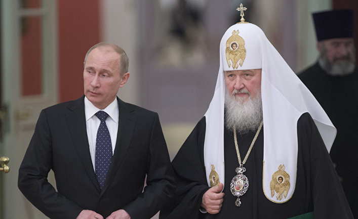 Владимир Путин встретился с участниками Архиерейского собора РПЦ