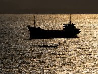 Корабль в Южно-Китайском море Корабль в Южно-Китайском море