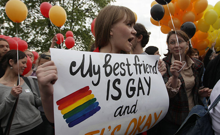 Митинги в Международный день борьбы с гомофобией в Санкт-Петербурге