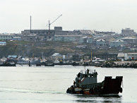 Город Южно-Курильск на острове Кунашир Город Южно-Курильск на острове Кунашир