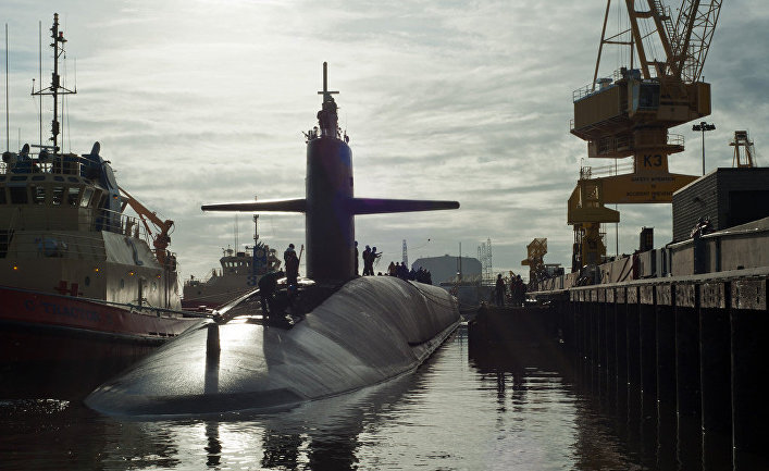 Подводная лодка USS Maryland (SSBN 738) класса «Огайо»