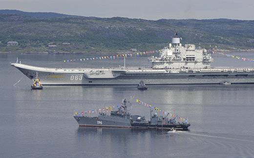 НАТО следит за «Адмиралом Кузнецовым»