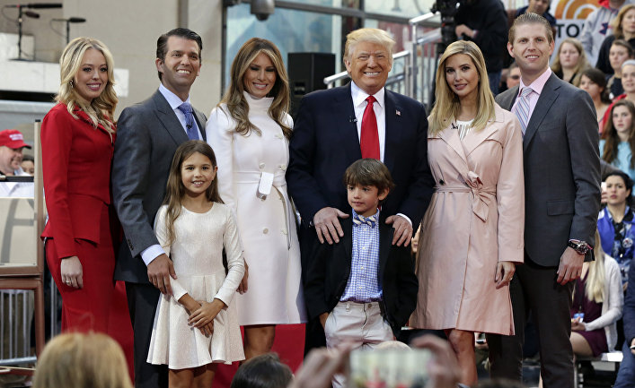 Семья Трампа Фото