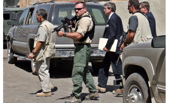Сотрудники Blackwater