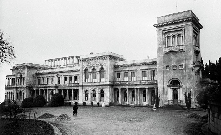 Ливадийский дворец в Крыму, где прошла Ялтинская (Крымская) конференция союзных держав 