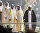 Шейх Мохаммед ибн Рашид Аль Мактум, Омар аль-Башир, Мухаммад ибн Зайд аль-Нахайян на церемонии открытия Международной выставки вооружения IDEX 2017 в Абу-Даби
