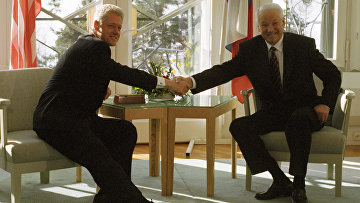 Ельцин и Клинтон в Хельсинки