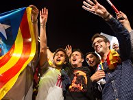 Горожане после досрочных выборов в парламент Каталонии