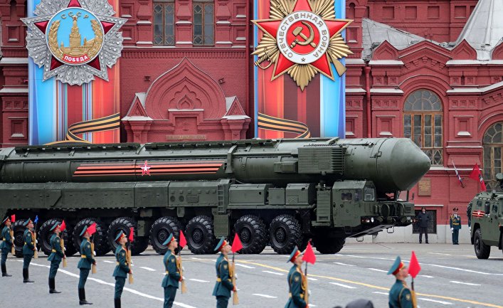 Военный парад, посвящённый 72-й годовщине Победы в ВОВ
