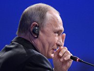 Президент РФ Владимир Путин на пленарном заседании ПМЭФ-2017