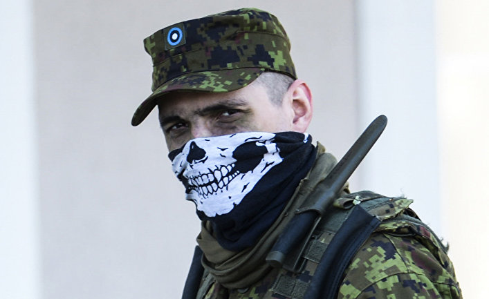 Силы обороны Эстонии совместно с союзниками НАТО во время военных учений "Весенний шторм"