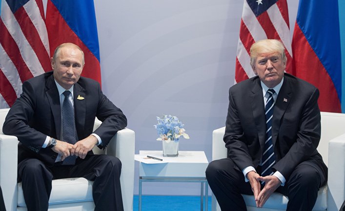 Президент РФ В. Путин принимает участие в саммите "Группы двадцати" в Гамбурге