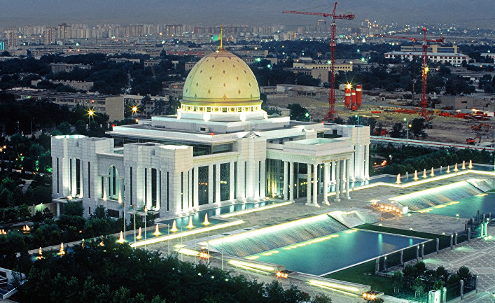 Дворец президента республики Туркмения