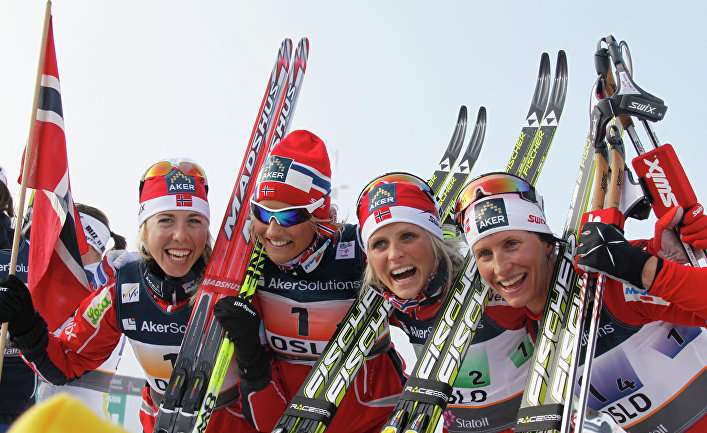 Лыжницы сборной Норвегии