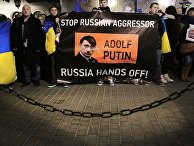 Акция протеста в Кракове